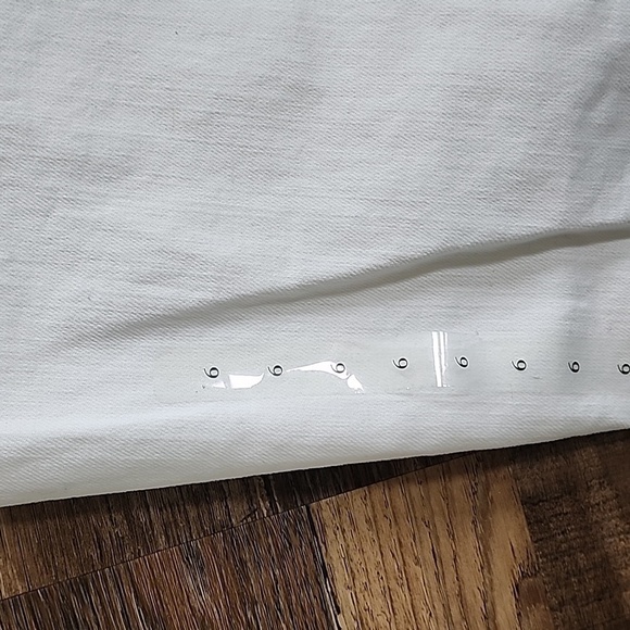 NWT Loft Outlet Skinny Ankle Cury White Jeans Sz 6 - Picture 5 of 6